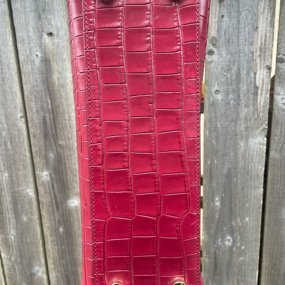 Michael Kors Michael Kors Embossed Leather Medium Satchel - Picture 4 of 5